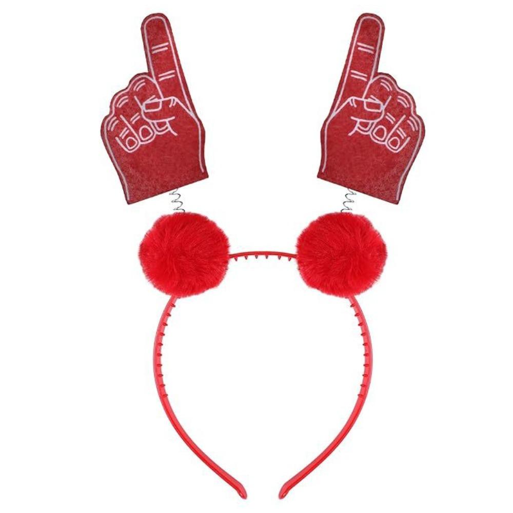 Personalized Headband Football Cheer on Big Palm Hair Accessory Celebrating Headwear Cheerleader Headbands Hairstyle красный
Personalized Headband Football Cheer on Big Palm Hair Accessory Celebrating Headwear Cheerleader Headbands Hairstyle красный