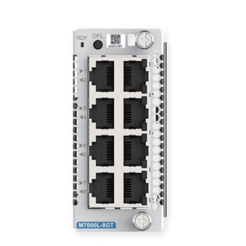 Ruijie Core Switch 8-Port Gigabit Electrical Card
Ruijie Core Switch 8-Port Gigabit Electrical Card