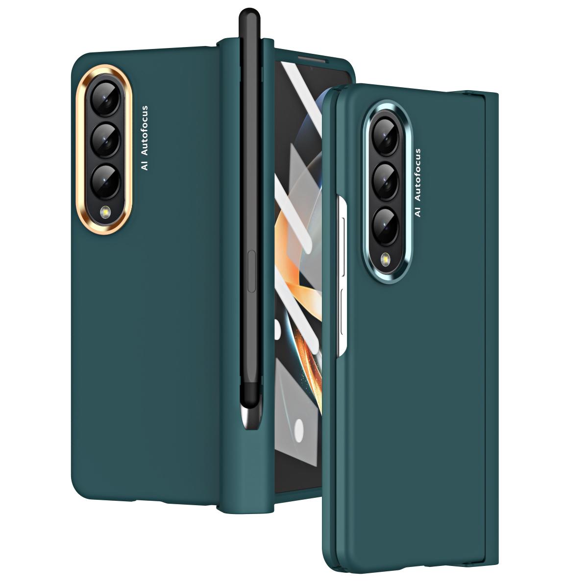 Чехол для Samsung Galaxy Z Fold 4 с держателем для ручек на петлях, полная защита переднего экрана, стеклянная пленка, противоударный чехол для Z Fold4 Only Case No Pen серебряный
Чехол для Samsung Galaxy Z Fold 4 с держателем для ручек на петлях, полная защита переднего экрана, стеклянная пленка, противоударный чехол для Z Fold4 Only Case No Pen серебряный