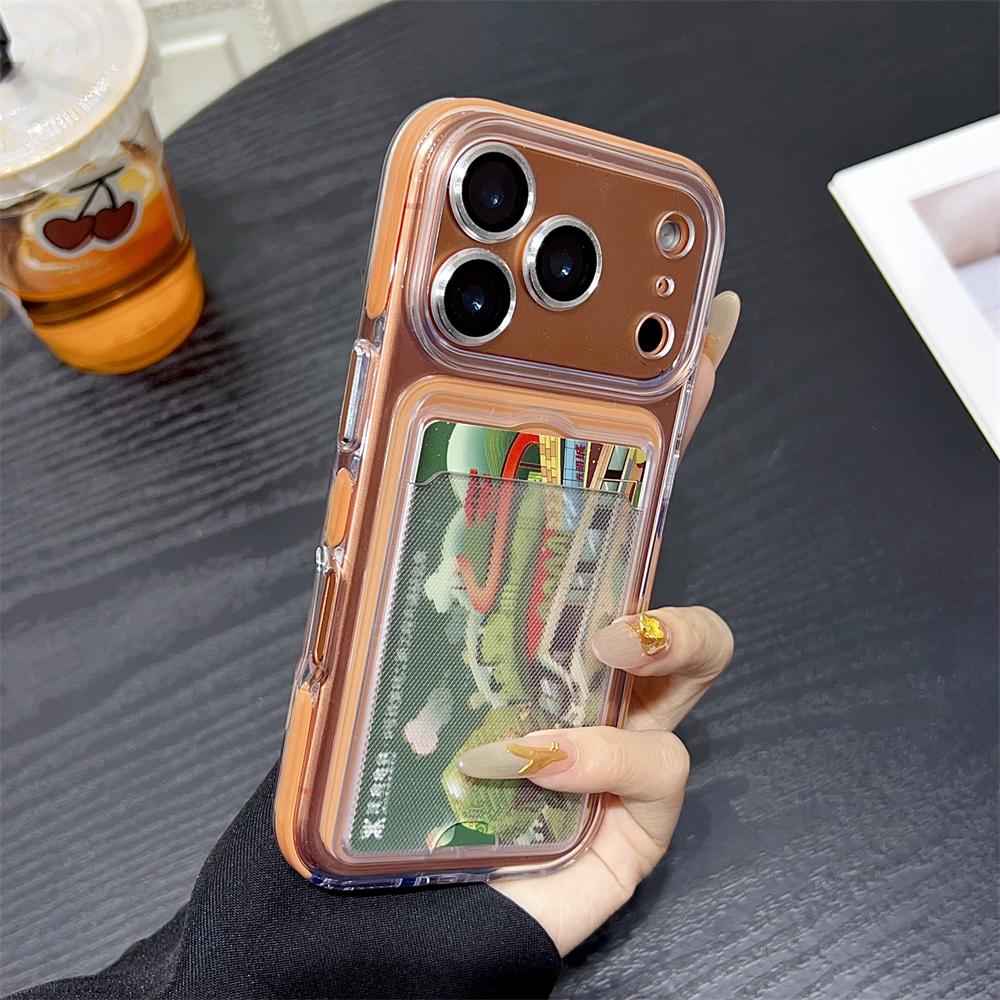 Soft Card Bag TPU Phone Case For iPhone 17 Pro Max 16 15 14 13 12 Pro Max Camera Lens Protection Transparent Bumper Cover iPhone 15 Pro Max
Soft Card Bag TPU Phone Case For iPhone 17 Pro Max 16 15 14 13 12 Pro Max Camera Lens Protection Transparent Bumper Cover iPhone 15 Pro Max