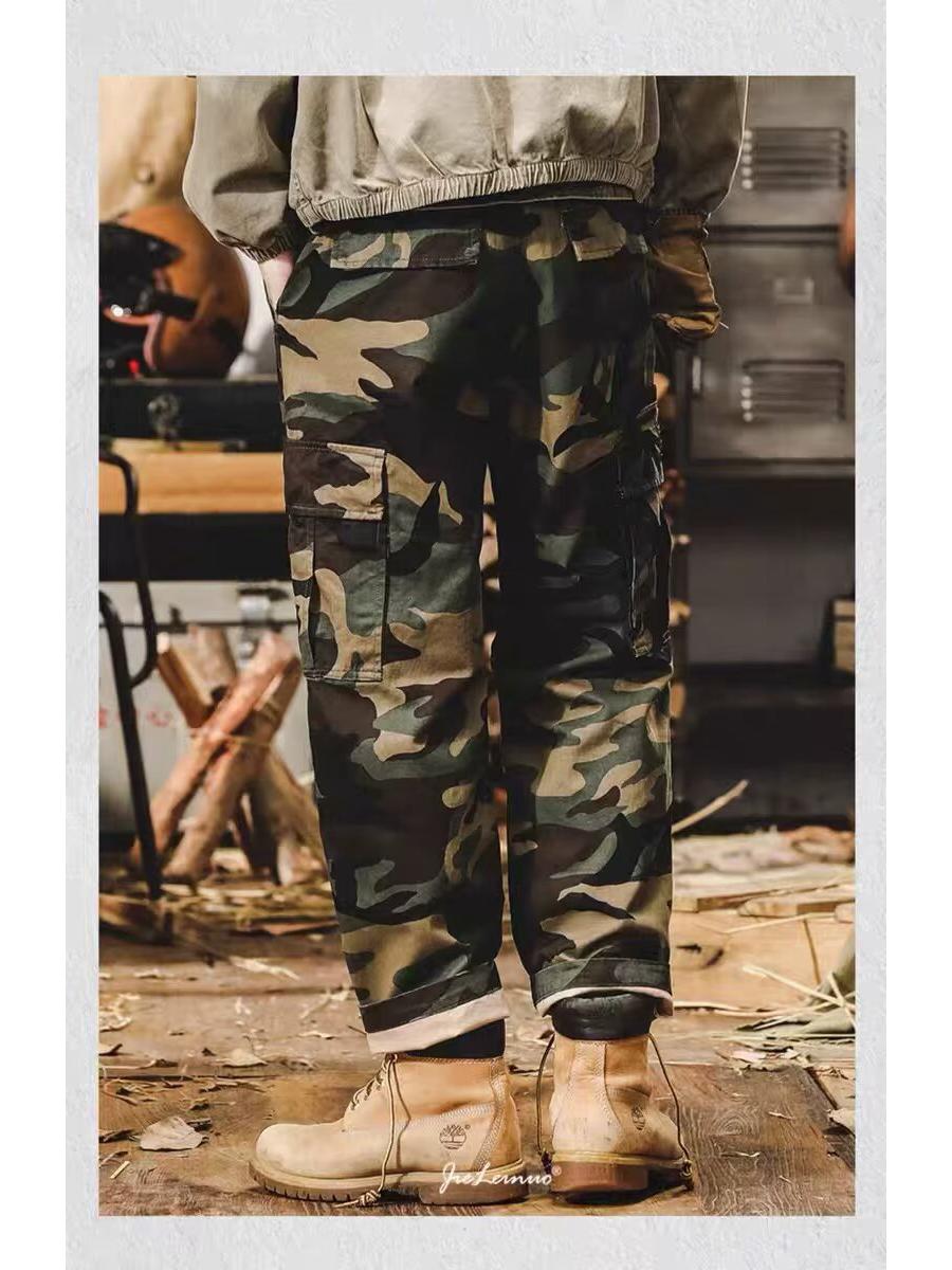 Чоловічий ретро камуфляжний комбінезон 2024: Трендові, вільного крою, прямі для весни та осені XL зелений
Чоловічий ретро камуфляжний комбінезон 2024: Трендові, вільного крою, прямі для весни та осені XL зелений