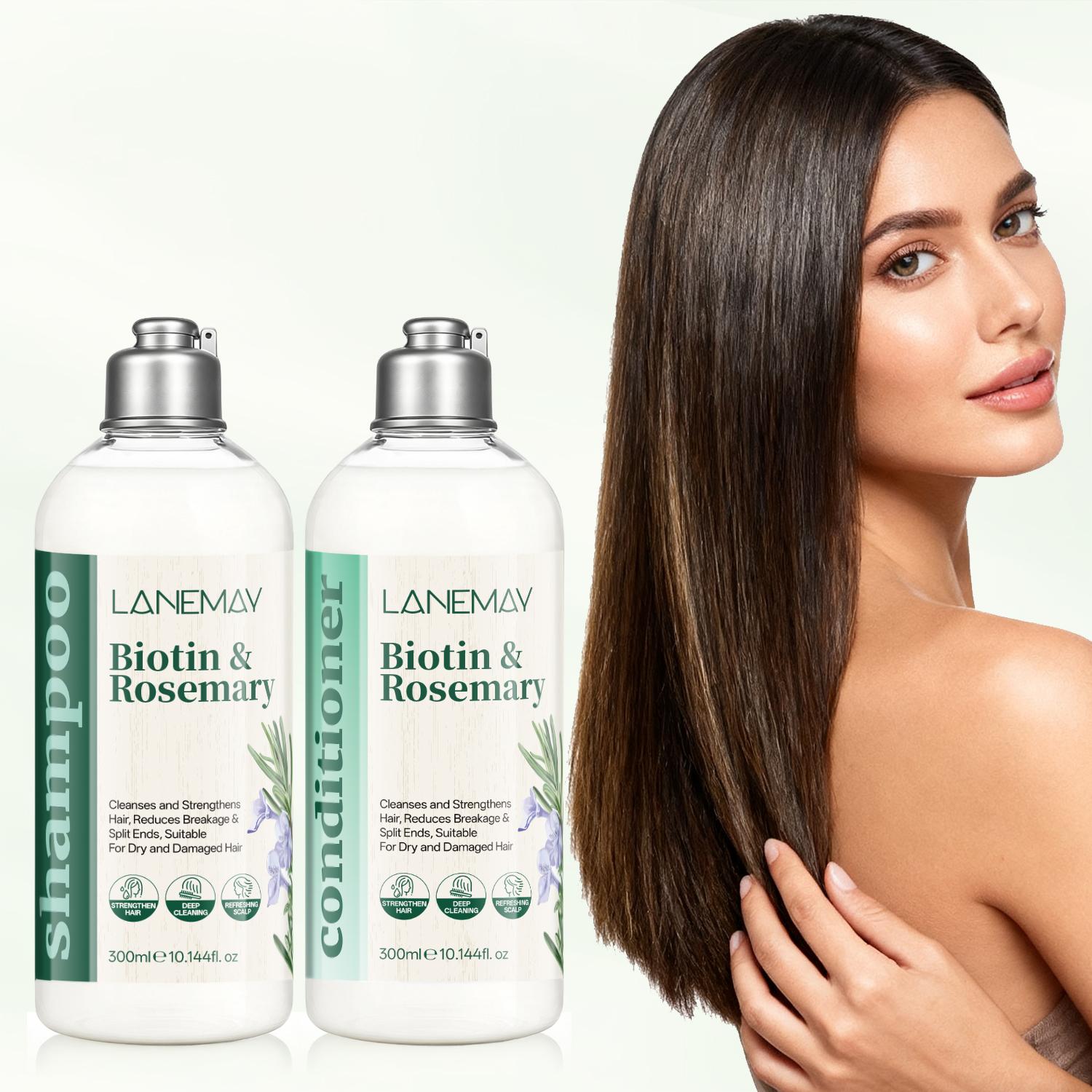 Biotin & Rosemary Care Set-Deeply Clean, Strengthen Hair, Refreshing Sclap-Suitable for all Hair Types, 300ml+300ml
Biotin & Rosemary Care Set-Deeply Clean, Strengthen Hair, Refreshing Sclap-Suitable for all Hair Types, 300ml+300ml