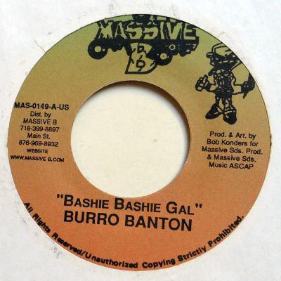 7inch Record BURRO BANTON - Bashie Bashie Gal MAS0149 Massive B US Reggae, Ska & Dub Used
7inch Record BURRO BANTON - Bashie Bashie Gal MAS0149 Massive B US Reggae, Ska & Dub Used