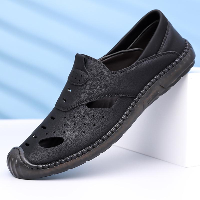 Sandals men s 2025 new summer wear soft-soled casual beach shoes men s hole shoes 2025 38
Sandals men s 2025 new summer wear soft-soled casual beach shoes men s hole shoes 2025 38