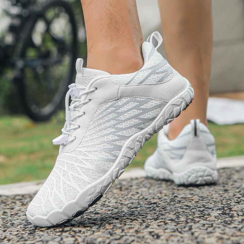 Unisex Lightweight Breathable Running Shoes - Anti-Slip, Barefoot Design, Wide Toe 41 білий/сірий колір
Unisex Lightweight Breathable Running Shoes - Anti-Slip, Barefoot Design, Wide Toe 41 білий/сірий колір