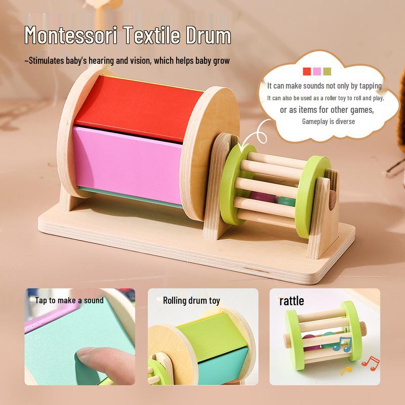 Montessori Wooden Weaving Drum: Baby Sensory Toy for Hand-Eye Coordination and Color Recognition
Montessori Wooden Weaving Drum: Baby Sensory Toy for Hand-Eye Coordination and Color Recognition