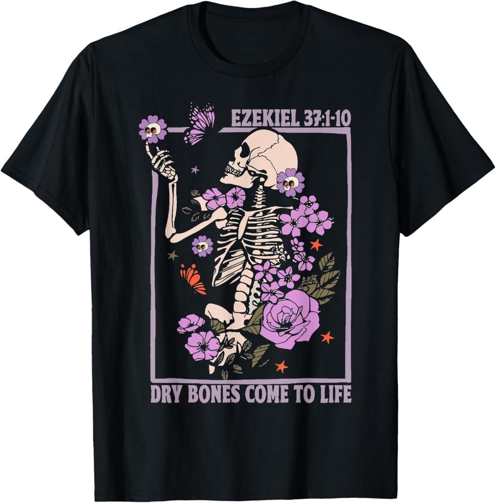 Dry Bone Come To Life Skeleton Floral T-Shirt M
Dry Bone Come To Life Skeleton Floral T-Shirt M