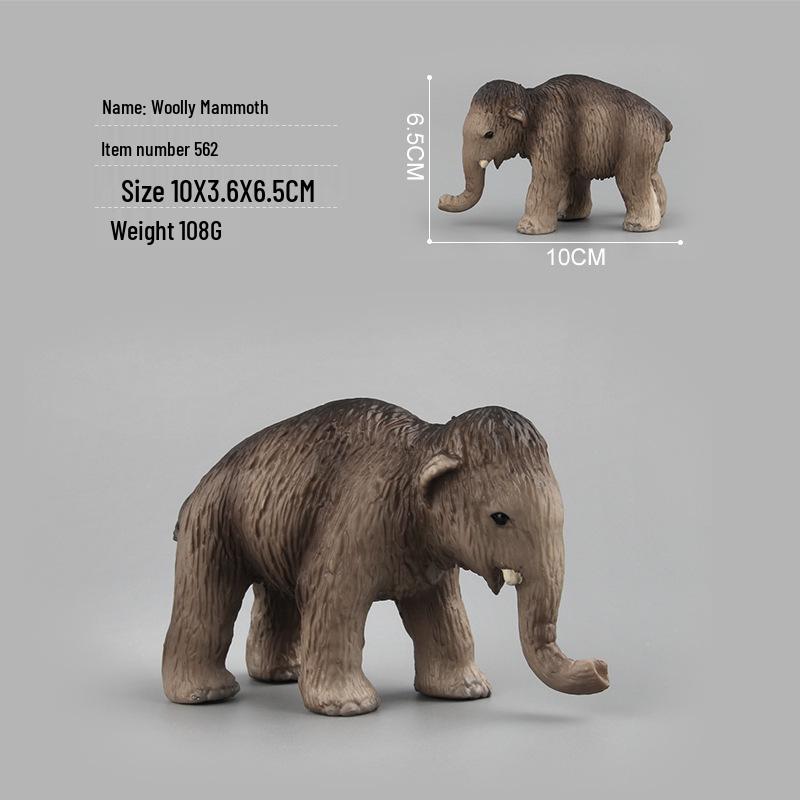 Wildlife Mammoth Family Toy Set - Solid Plastic Elephant Models
Wildlife Mammoth Family Toy Set - Solid Plastic Elephant Models