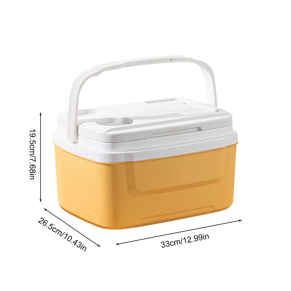 Camping Coolers 8L Portable Outdoor Camping Cooler Portable Lunch Box With Handle Car Refrigerator Large Capacity Ice Chest For жовтий
Camping Coolers 8L Portable Outdoor Camping Cooler Portable Lunch Box With Handle Car Refrigerator Large Capacity Ice Chest For жовтий