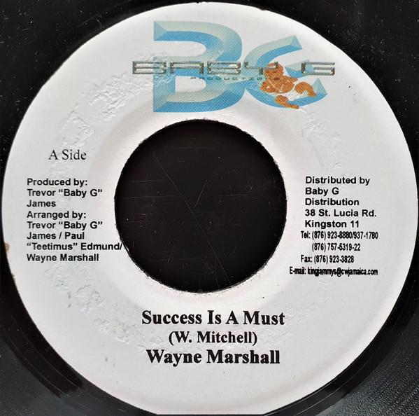 7-дюймовая пластинка WAYNE MARSHALL - Success Is A Must NONE Baby G Producti 2003 Ямайка Регги, Ска и Даб Б/У
7-дюймовая пластинка WAYNE MARSHALL - Success Is A Must NONE Baby G Producti 2003 Ямайка Регги, Ска и Даб Б/У