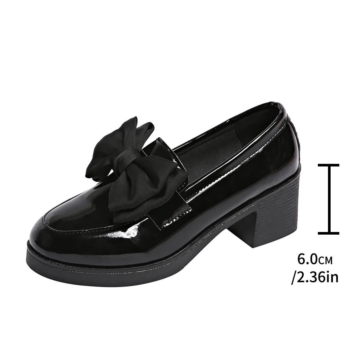 Rimocy Women s Thick Bottom Soft Leather Shoes Big Butterfly Anti-Slip Platform Pumps Spring Waterproof High Heel Woman Shoes 42 чёрный
Rimocy Women s Thick Bottom Soft Leather Shoes Big Butterfly Anti-Slip Platform Pumps Spring Waterproof High Heel Woman Shoes 42 чёрный