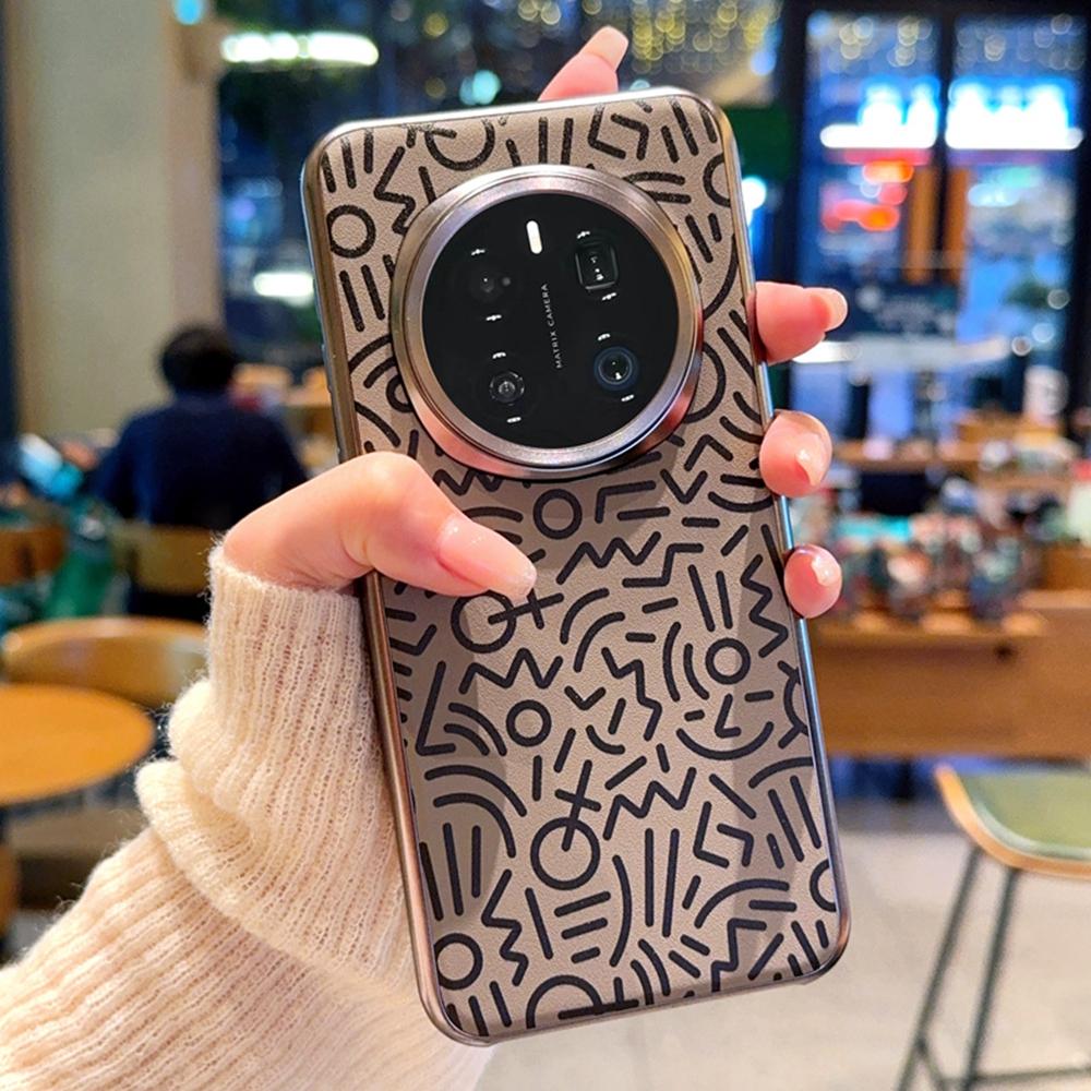 For Honor Magic7 Pro 5G Case Creative Doodle Leather Electroplated Phone Back Cover Silver
For Honor Magic7 Pro 5G Case Creative Doodle Leather Electroplated Phone Back Cover Silver
