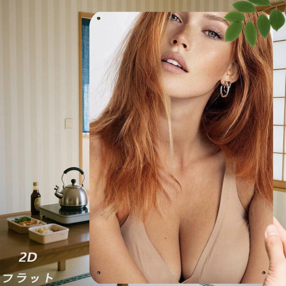 Vintage Redhead Woman Metal Tin Sign Retro 8x12 Inch Iron Plaque Bar Cafe Wall Decor 20x30cm
Vintage Redhead Woman Metal Tin Sign Retro 8x12 Inch Iron Plaque Bar Cafe Wall Decor 20x30cm