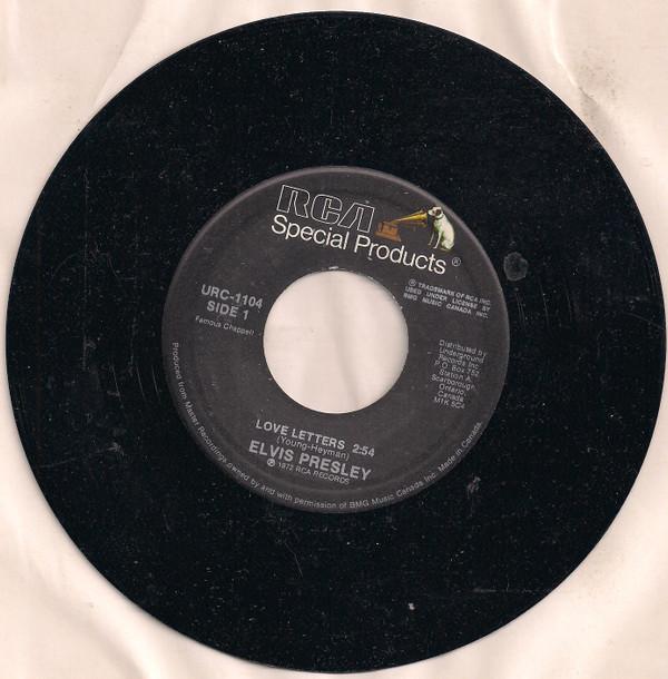 7inch Record ELVIS PRESLEY Love Letters King Of The Whole Wi URC1104 RCA SPECIAL PR 1988 Canada Rock Used
7inch Record ELVIS PRESLEY Love Letters King Of The Whole Wi URC1104 RCA SPECIAL PR 1988 Canada Rock Used