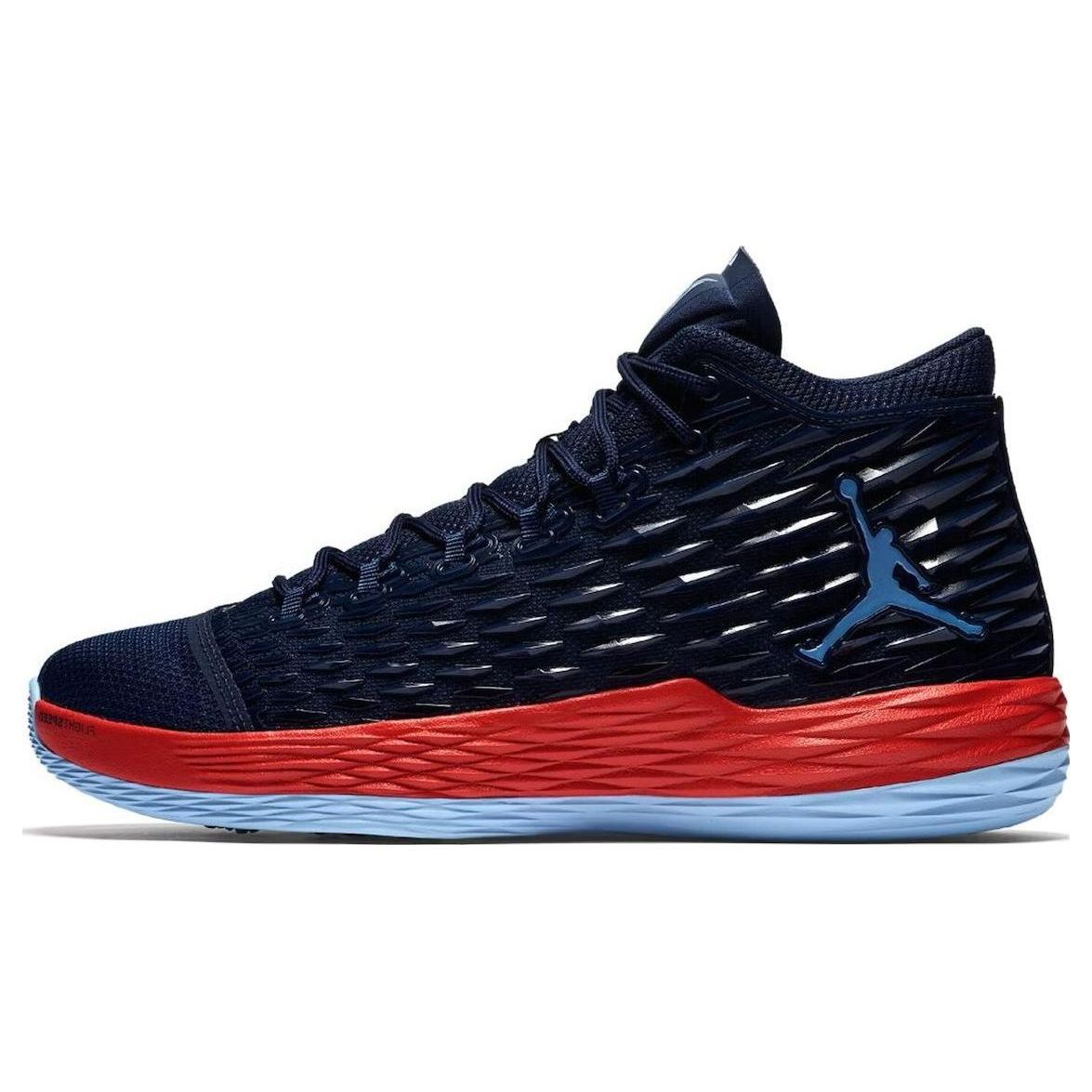 Air Jordan Jordan Melo M13 Midnight Navy Мужские кроссовки синие Max-Orange-Ice-Blue 881562-406
Air Jordan Jordan Melo M13 Midnight Navy Мужские кроссовки синие Max-Orange-Ice-Blue 881562-406