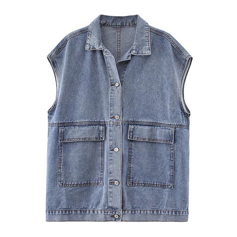 Women s Three-Piece Autumn Set: Korean Style Denim Vest, Long Sleeve T-Shirt & Wide-Leg Pants M for 95-105 jin
Women s Three-Piece Autumn Set: Korean Style Denim Vest, Long Sleeve T-Shirt & Wide-Leg Pants M for 95-105 jin
