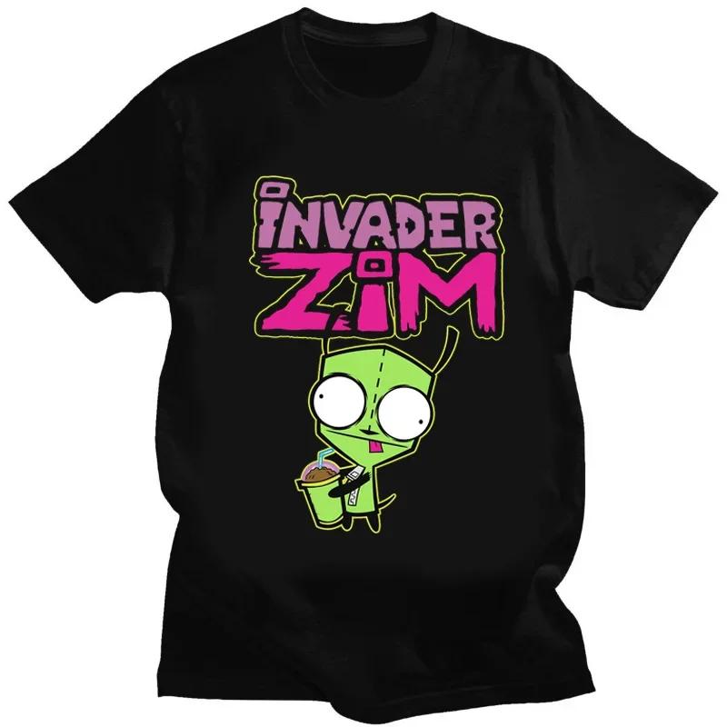 Invader Zim T-shirt Kawaii Short Sleeve Cartoon Tee-shirt 100%Cotton Round Neck Tshirt for Boys/girls Camisetas Comfortable Tees 4XL
Invader Zim T-shirt Kawaii Short Sleeve Cartoon Tee-shirt 100%Cotton Round Neck Tshirt for Boys/girls Camisetas Comfortable Tees 4XL