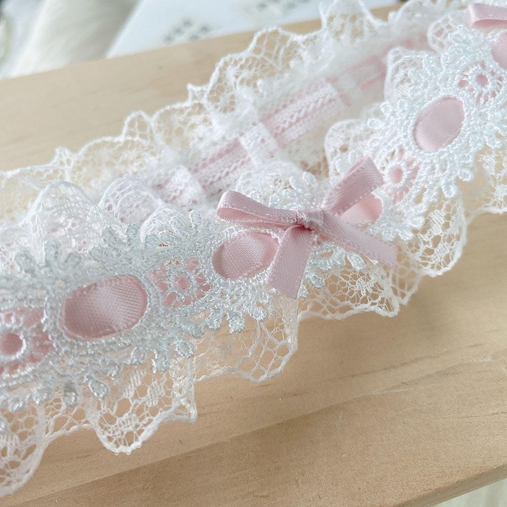Lace Bow Hair Accessories Pink Lace Ribbon Bowknot Hair Clips DIY Craft Sewing Embellishment for Clothing Wedding Party Decor 0.9M (1Strip)
Lace Bow Hair Accessories Pink Lace Ribbon Bowknot Hair Clips DIY Craft Sewing Embellishment for Clothing Wedding Party Decor 0.9M (1Strip)