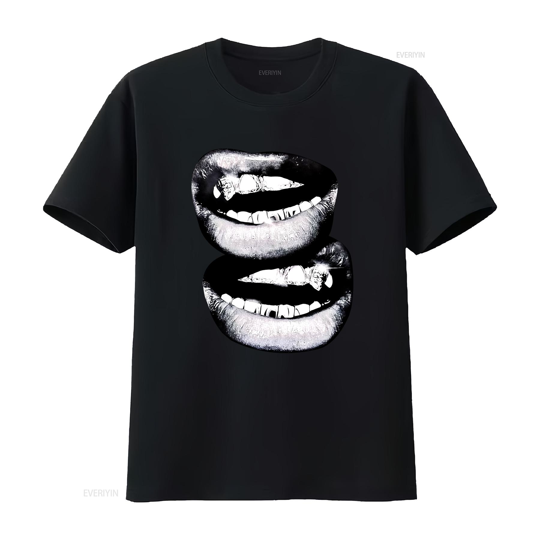 Grin Fang Mouth Y2K Fashion Streetwear Cotton Crew Neck Garment Dyed Boxy T Shirt for vintage Washed Slightly designer clothes 3XL
Grin Fang Mouth Y2K Fashion Streetwear Cotton Crew Neck Garment Dyed Boxy T Shirt for vintage Washed Slightly designer clothes 3XL