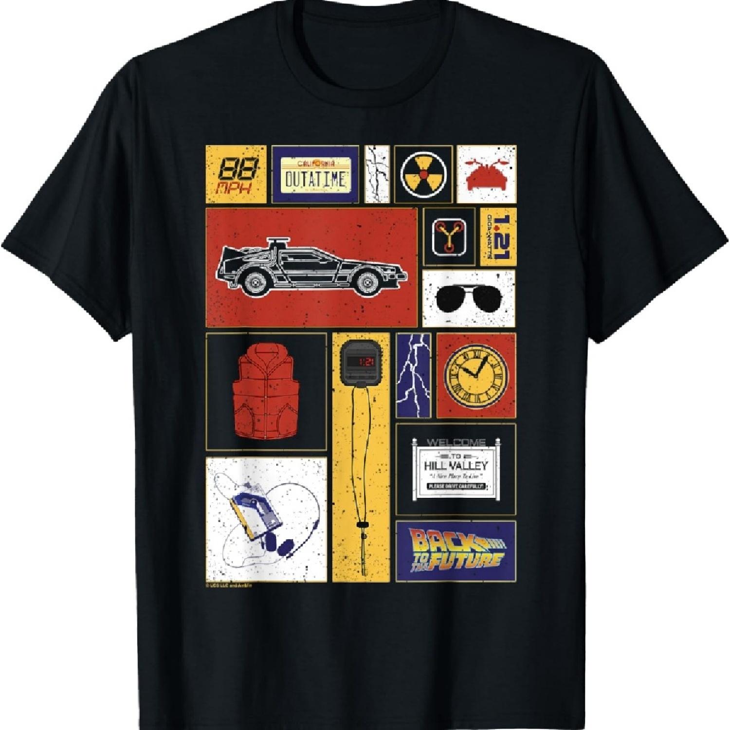 Back To The Future 35th Anniversary Icon Panels T-Shirt XXXXXL
Back To The Future 35th Anniversary Icon Panels T-Shirt XXXXXL