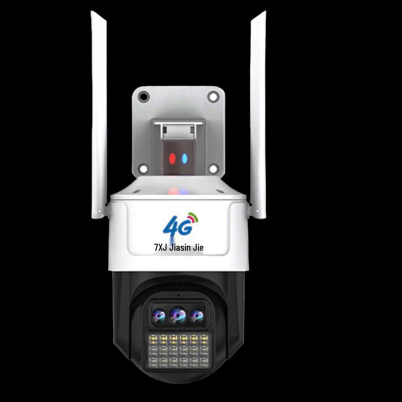 JXJ Wireless 3MP 4G Triple-Lens PTZ Security Camera
JXJ Wireless 3MP 4G Triple-Lens PTZ Security Camera