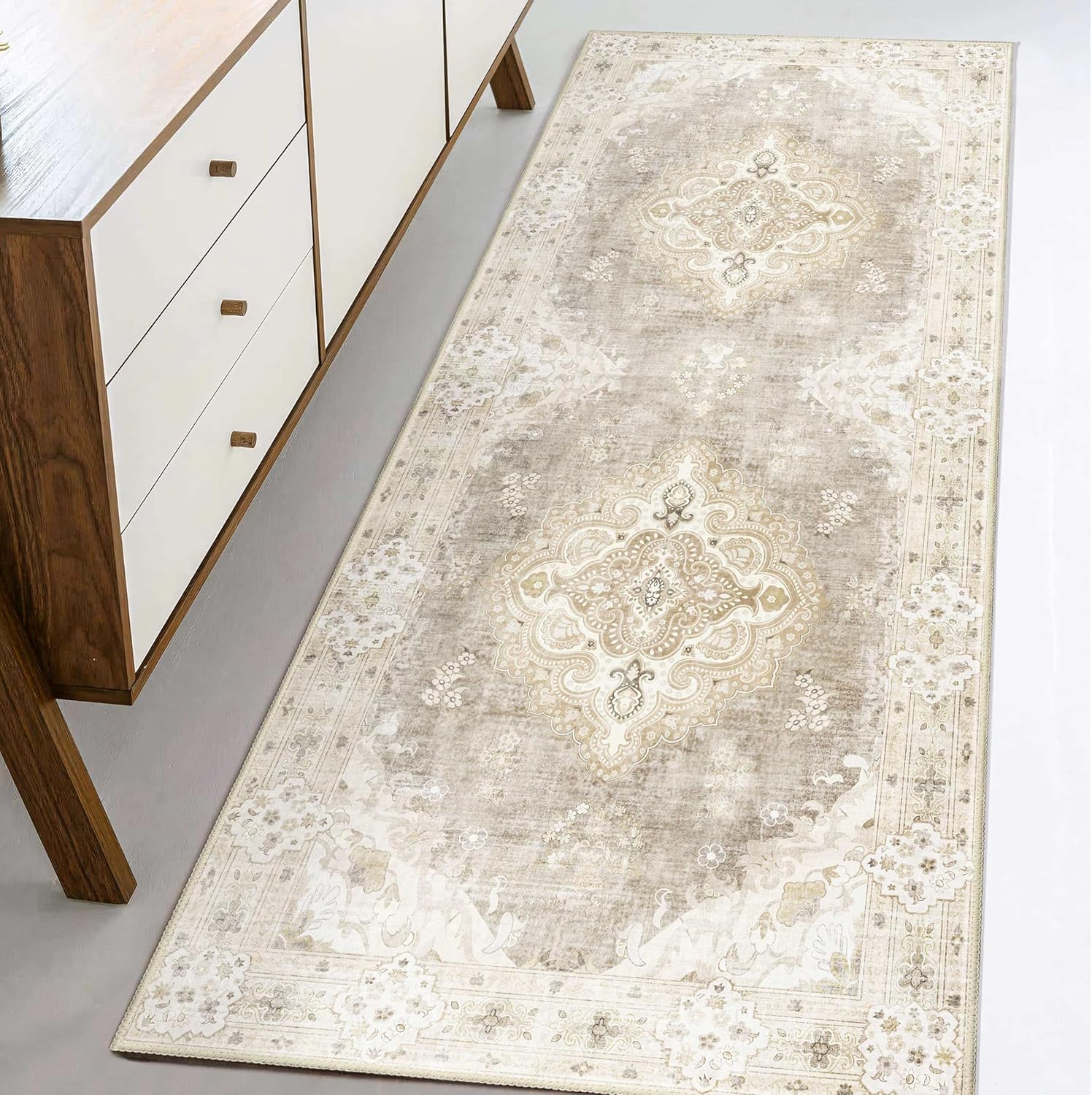 vikama Area Runner Rugs Boho Machine Washable Soft Anti-slip Carpet for Kitchen Bedroom Living Room Dining Room Home Decoration 40X60CM(1.3X2FT чирковий
vikama Area Runner Rugs Boho Machine Washable Soft Anti-slip Carpet for Kitchen Bedroom Living Room Dining Room Home Decoration 40X60CM(1.3X2FT чирковий