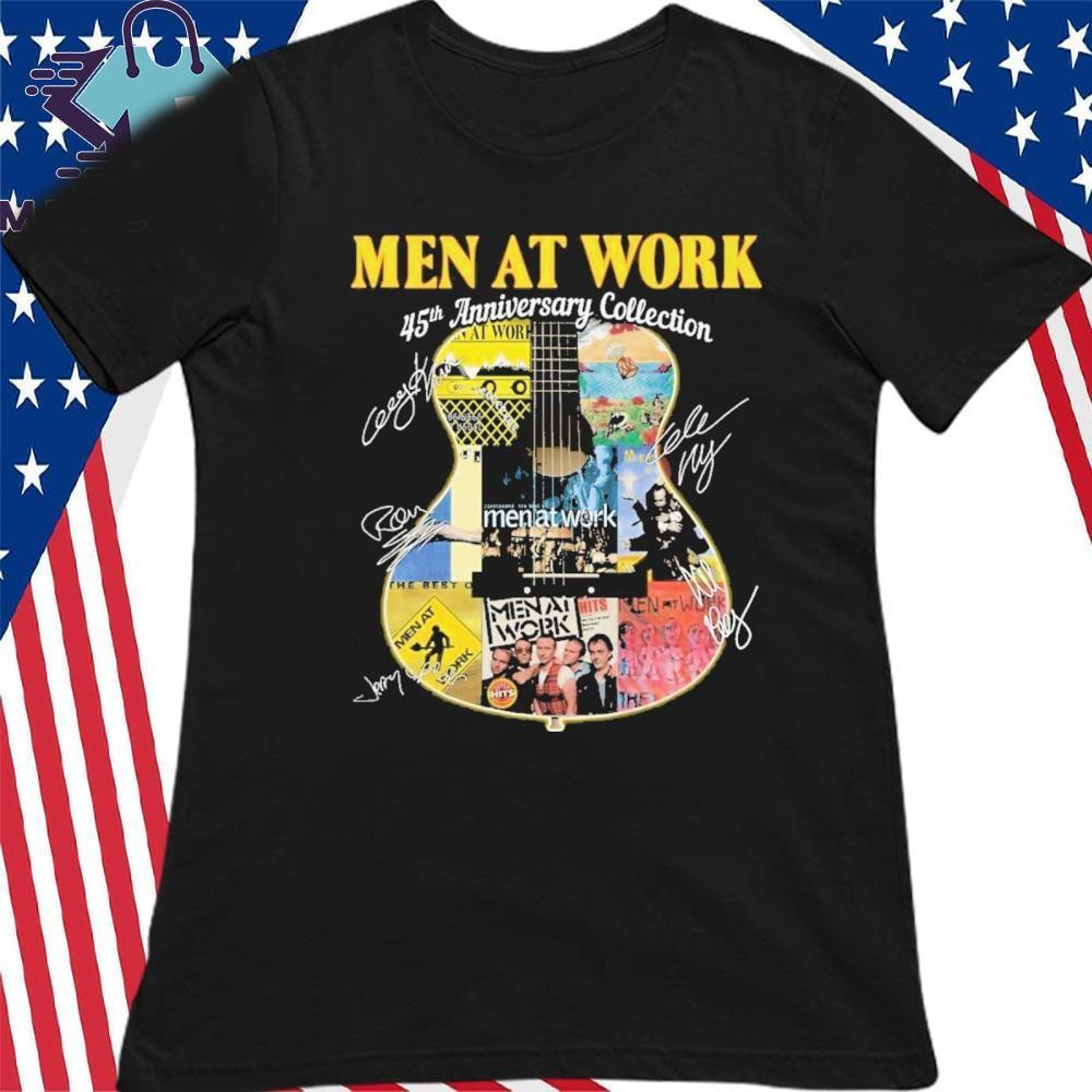Men At Work Band 45th Anniversary Collection Signatures TShirt SEG_212 Unisex T-Shirt M
Men At Work Band 45th Anniversary Collection Signatures TShirt SEG_212 Unisex T-Shirt M