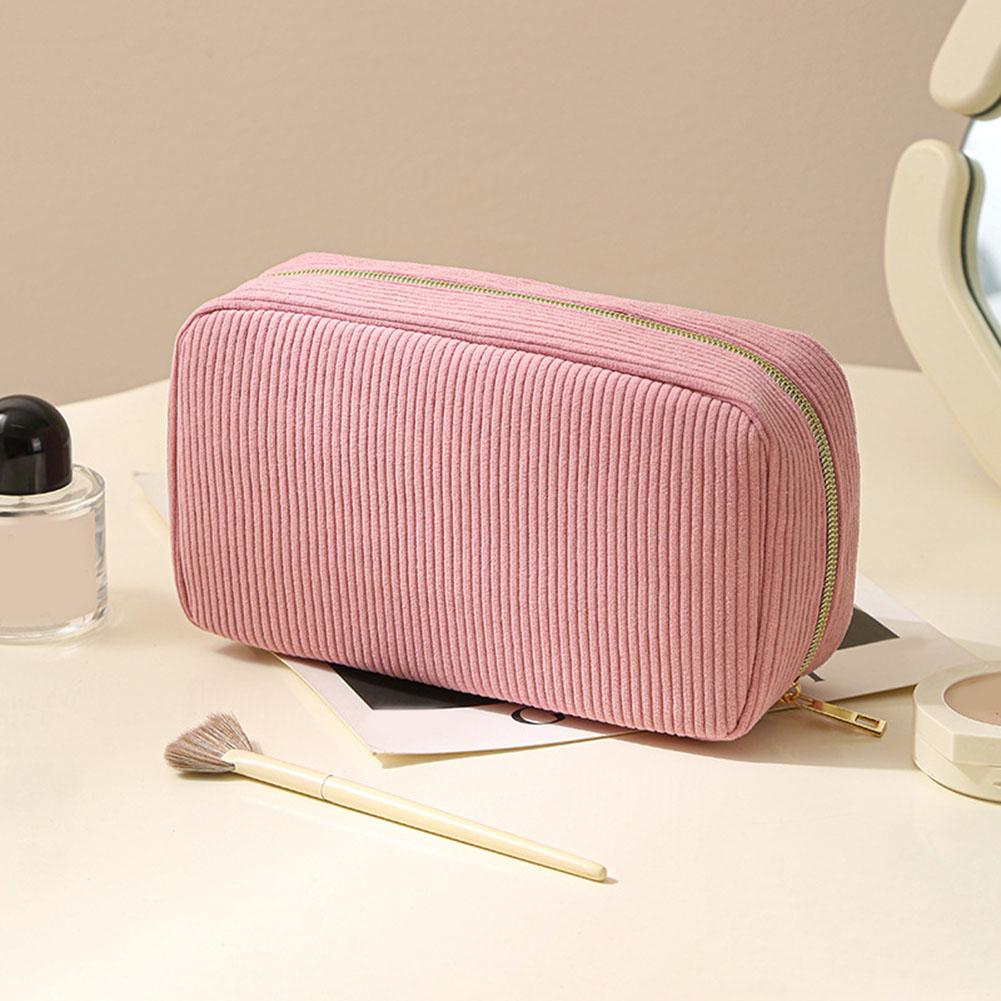 Corduroy Travel Makeup Storage Bag Portable Cosmetic Organizer for Electronics Toiletries Compact and Easy to Carry рожевий
Corduroy Travel Makeup Storage Bag Portable Cosmetic Organizer for Electronics Toiletries Compact and Easy to Carry рожевий