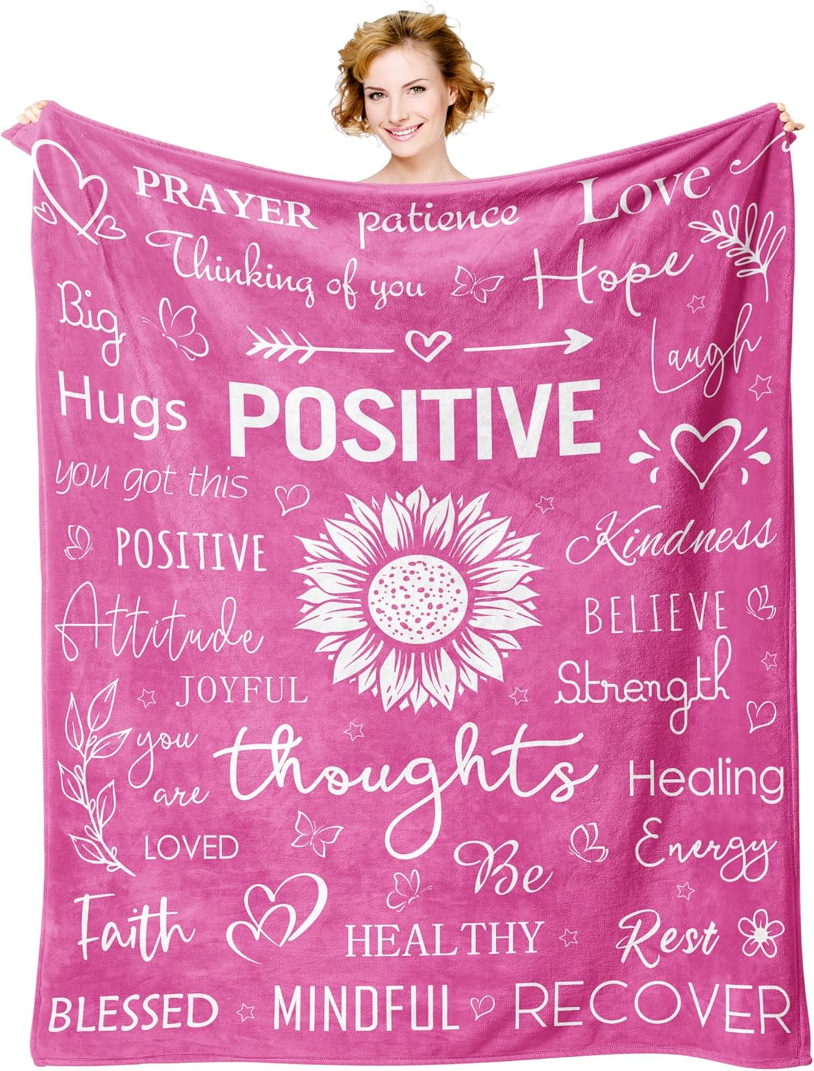 Xutapy Healing Hug Blanket Get Well Gifts for Women Purple x Inspirational Care for Recovery Comfort 100x150cm
Xutapy Healing Hug Blanket Get Well Gifts for Women Purple x Inspirational Care for Recovery Comfort 100x150cm