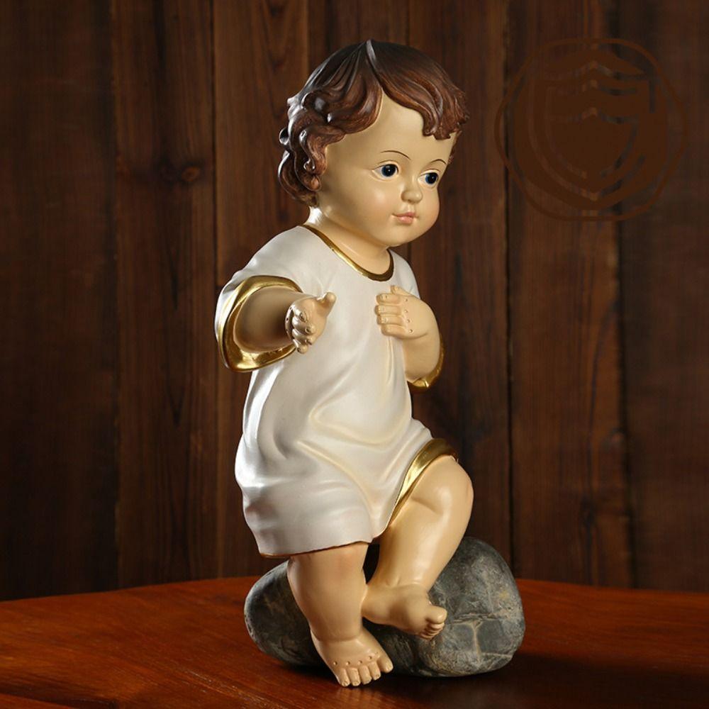Desktop Accessories Baby Child Figures Resin Garden Statues Decoration Jesu Statuette Christmas 6cm
Desktop Accessories Baby Child Figures Resin Garden Statues Decoration Jesu Statuette Christmas 6cm