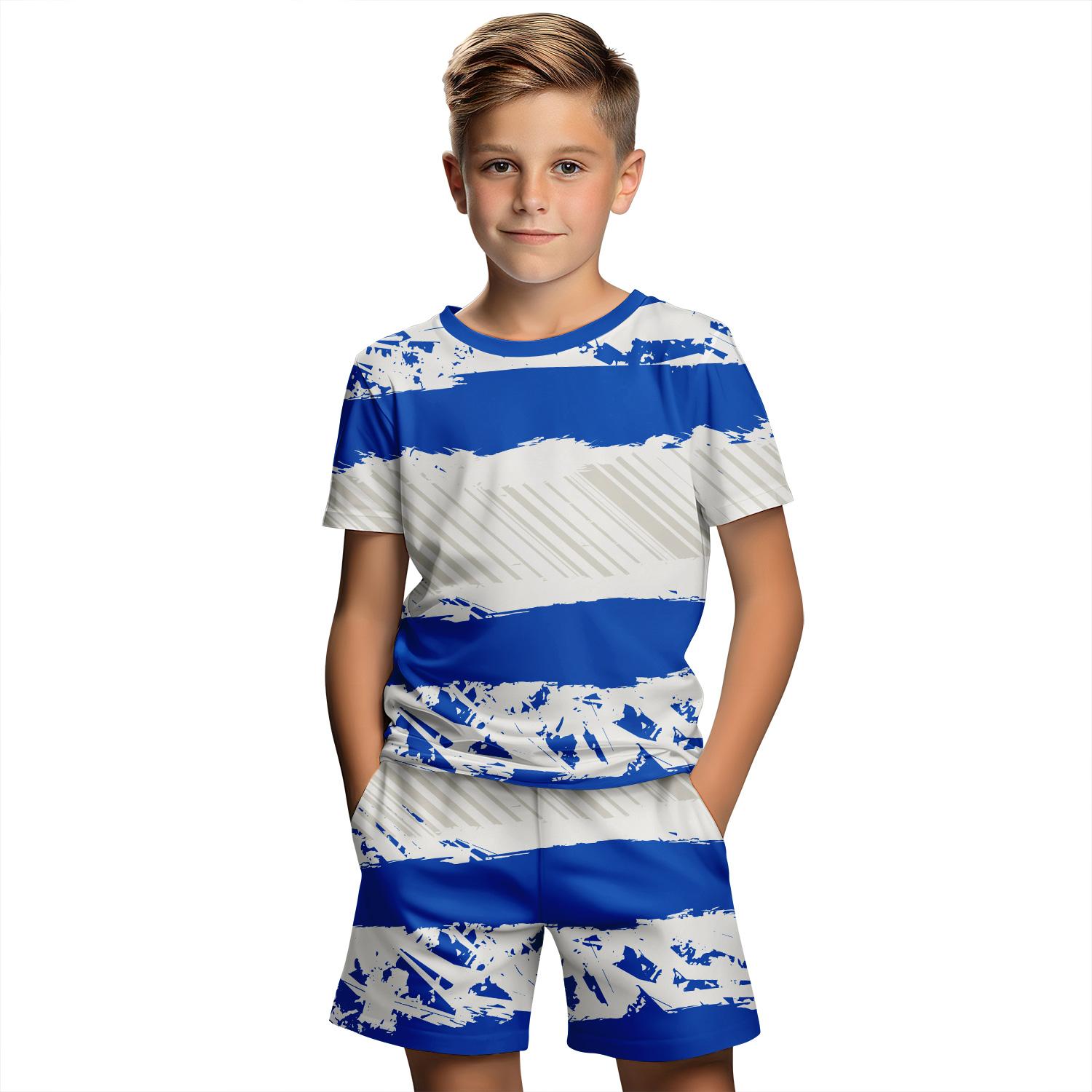 Детская одежда Костюм для мальчика Летний комплект с коротким рукавом Футболка Шорты Детская одежда 3D-принт Повседневный детский комплект для мальчиков и девочек 110
Детская одежда Костюм для мальчика Летний комплект с коротким рукавом Футболка Шорты Детская одежда 3D-принт Повседневный детский комплект для мальчиков и девочек 110