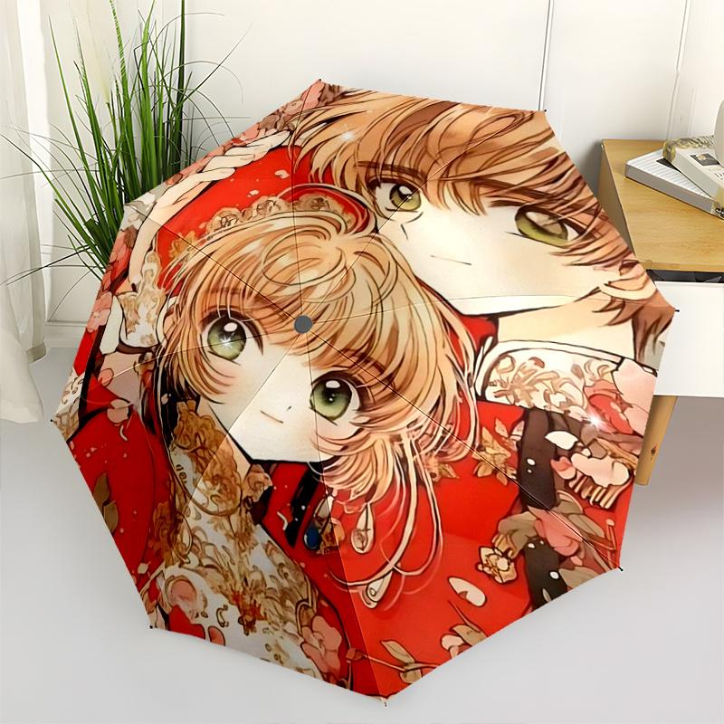 1pc Cherry Blossom Print Umbrella Automatic Opening & Closing, Foldable Design, Outdoor Use, Festival Gift for Fans, Travel, Daily Use.C008
1pc Cherry Blossom Print Umbrella Automatic Opening & Closing, Foldable Design, Outdoor Use, Festival Gift for Fans, Travel, Daily Use.C008
