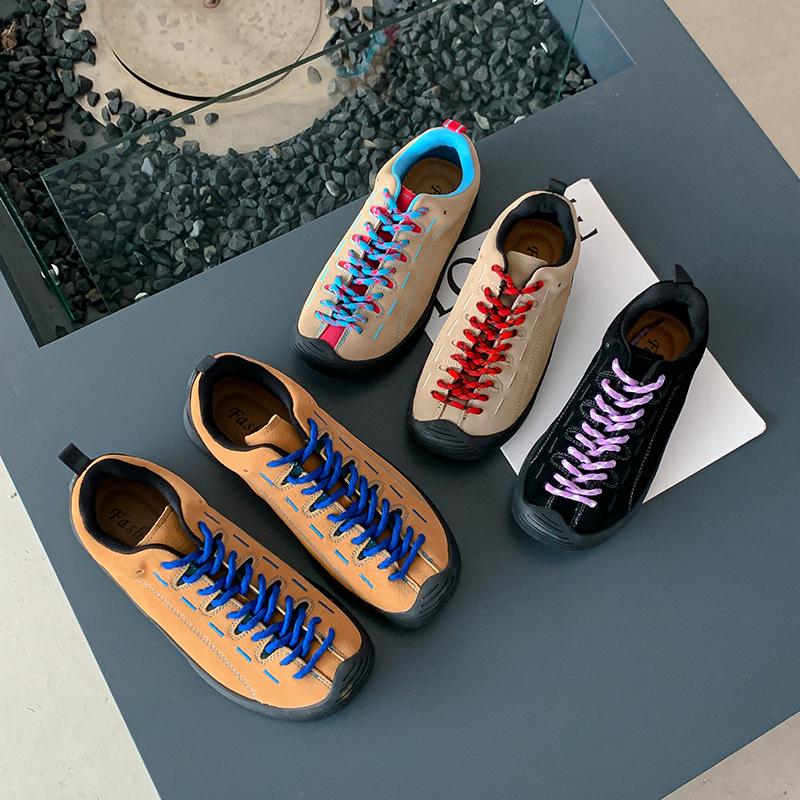 Spring new outdoor low-top thick-soled waterproof camping hiking shoes couple sports and leisure shoes men and women tide 45 рожевий
Spring new outdoor low-top thick-soled waterproof camping hiking shoes couple sports and leisure shoes men and women tide 45 рожевий