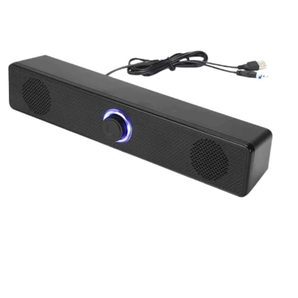 USB Powered PC Soundbar Home Theater Wired Soundbar Audio System Soundbar Speaker For TV
USB Powered PC Soundbar Home Theater Wired Soundbar Audio System Soundbar Speaker For TV