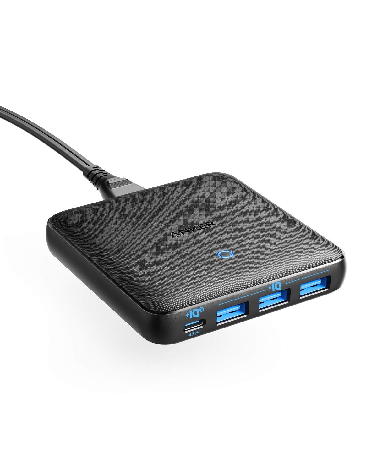 Зарядное устройство Anker PowerPort Atom III Slim 65 Вт, оснащенное совместимыми с PD GaN-устройствами (Четыре порта) - 4-портовый USB-C PowerIQ3.0, (Галлий
Зарядное устройство Anker PowerPort Atom III Slim 65 Вт, оснащенное совместимыми с PD GaN-устройствами (Четыре порта) - 4-портовый USB-C PowerIQ3.0, (Галлий