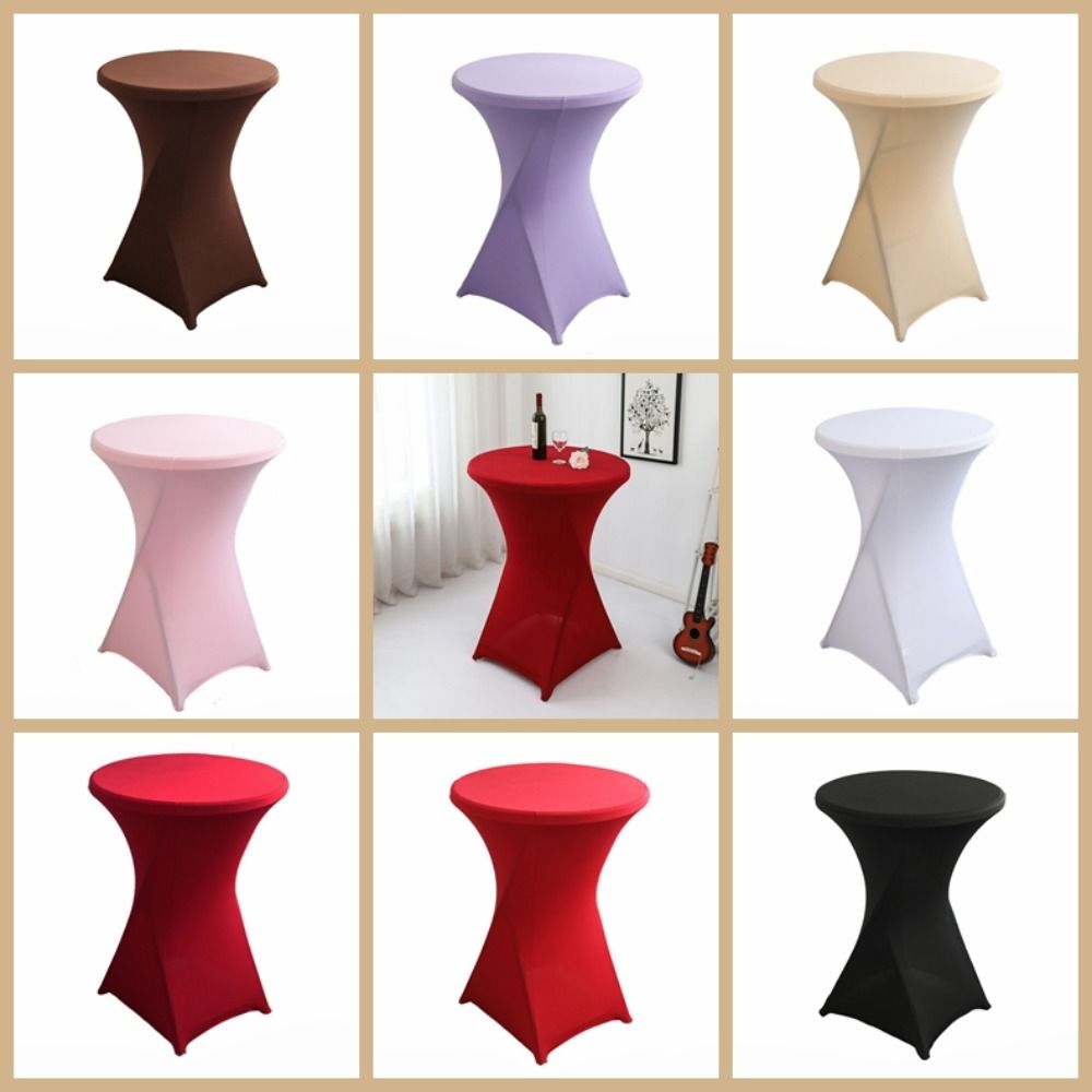 Round Bar Tablecloth Pure Color Tablecover Multi-color Cocktail Table Cloth Wedding Party
Round Bar Tablecloth Pure Color Tablecover Multi-color Cocktail Table Cloth Wedding Party