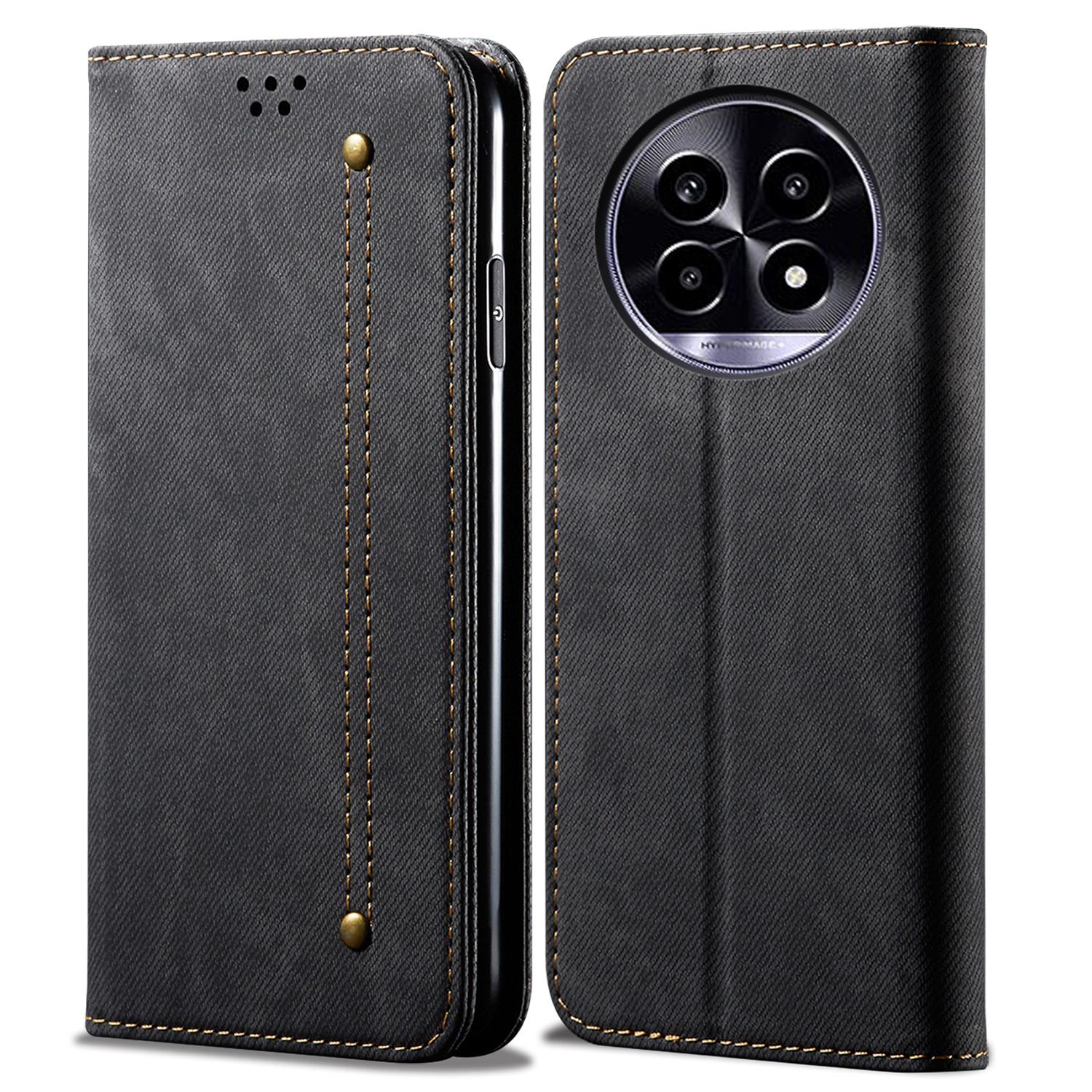 Для Realme 13 Pro 5G (Глобальный)/13 Про+ 5G (Глобальный) Чехол Текстура Джинсовой Ткани Кожаный С Подставкой Защита от Царапин Чехол для Телефона Black
Для Realme 13 Pro 5G (Глобальный)/13 Про+ 5G (Глобальный) Чехол Текстура Джинсовой Ткани Кожаный С Подставкой Защита от Царапин Чехол для Телефона Black