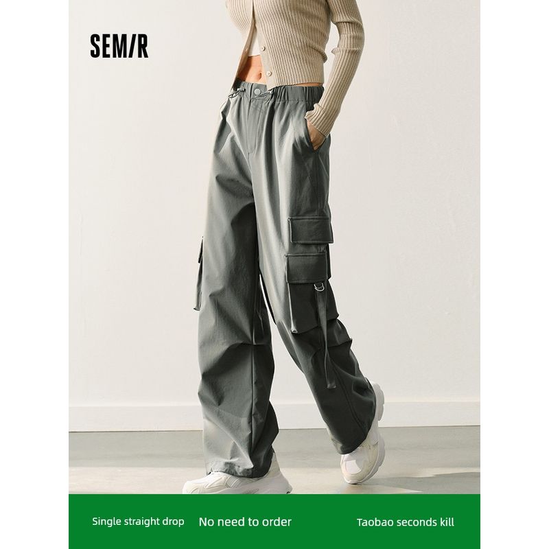 Senma Casual Pants Women s Lazy Cargo Pants Stylish Trendy Cool High Street 2025 Summer Sweet Cool Drawstring Street Gray 00422 170/74A/XL
Senma Casual Pants Women s Lazy Cargo Pants Stylish Trendy Cool High Street 2025 Summer Sweet Cool Drawstring Street Gray 00422 170/74A/XL