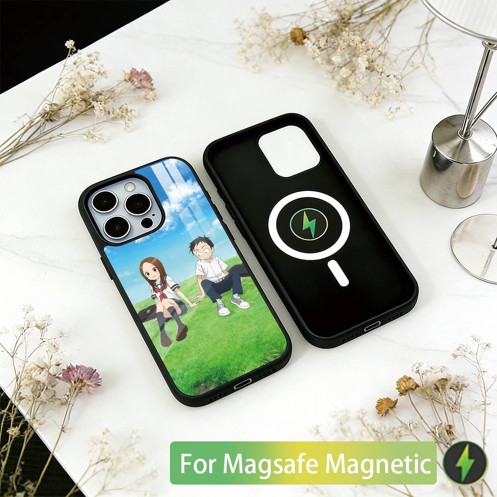 Karakai Jouzu no Takagi-san Phone Case For iPhone17,16,15,14,13,12,11 Plus,Pro Magnetic For Magsafe Wireless Charging iPhone14ProMax
Karakai Jouzu no Takagi-san Phone Case For iPhone17,16,15,14,13,12,11 Plus,Pro Magnetic For Magsafe Wireless Charging iPhone14ProMax