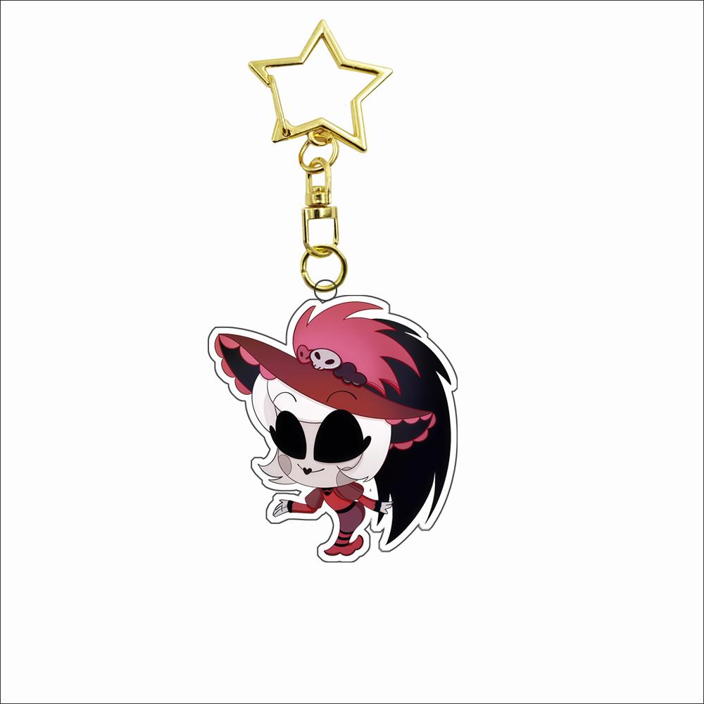 Anime Acrylic Keychain for Vaggie Niffty Sir Pentious Charlie Student Backpack Decoration Pendant Self-Made Acrylic Key Buckle
Anime Acrylic Keychain for Vaggie Niffty Sir Pentious Charlie Student Backpack Decoration Pendant Self-Made Acrylic Key Buckle