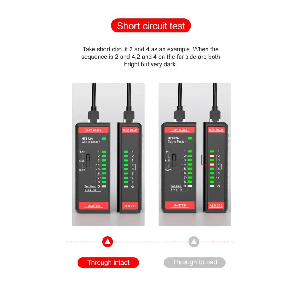 Network Ethernet Cable Tester Tool For Accurate Testing Device for RJ45 RJ11 LAN Phone Line Cable Troubleshooting China Mainland
Network Ethernet Cable Tester Tool For Accurate Testing Device for RJ45 RJ11 LAN Phone Line Cable Troubleshooting China Mainland