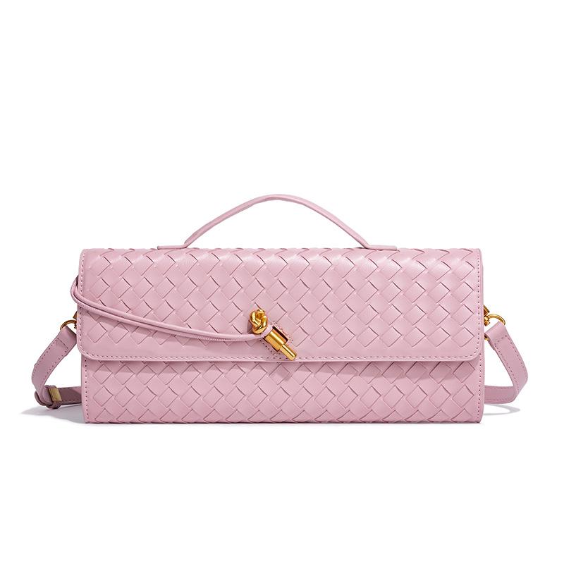 Trendy Spring And Summer Woven Soft Leather Dinner Bag Medieval Baguette Bag Organ Bag Horizontal Portable Messenger Bag 30.5*4*12.5
Trendy Spring And Summer Woven Soft Leather Dinner Bag Medieval Baguette Bag Organ Bag Horizontal Portable Messenger Bag 30.5*4*12.5