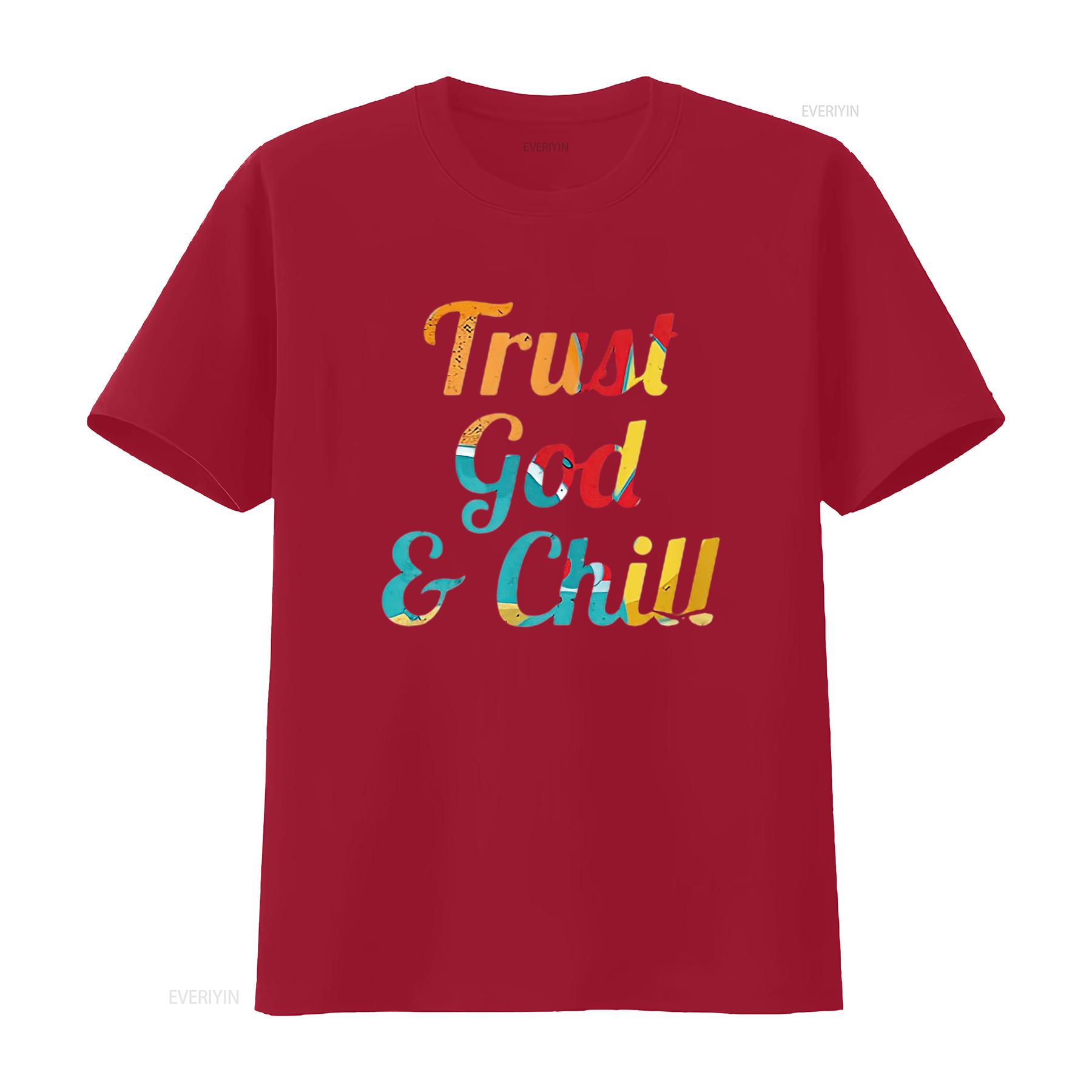Mens Trust god and chill humor T Shirt Black 2XL vintage Washed Breathable Versatile fashion Stylish homme designer clothes S
Mens Trust god and chill humor T Shirt Black 2XL vintage Washed Breathable Versatile fashion Stylish homme designer clothes S