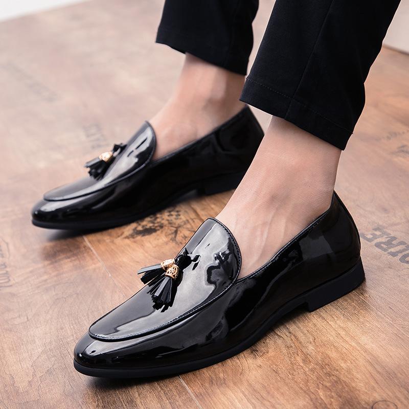 2025 Spring and Autumn New Hairstylist Casual Shoes Men s British Nightclub Glossy Tassel One Pedal Glove Leather Shoes Men 38 чёрный
2025 Spring and Autumn New Hairstylist Casual Shoes Men s British Nightclub Glossy Tassel One Pedal Glove Leather Shoes Men 38 чёрный