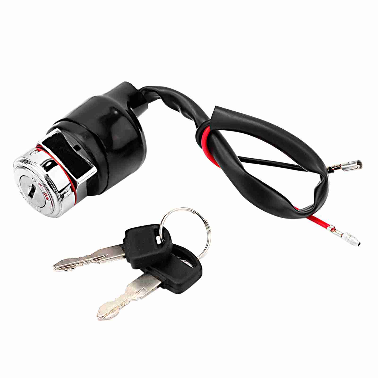 Ignition with Key, Iron Copper Ignition Key with 2 Keys for CB100 CB125S CL100 CL100S CT90 S90 00
Ignition with Key, Iron Copper Ignition Key with 2 Keys for CB100 CB125S CL100 CL100S CT90 S90 00