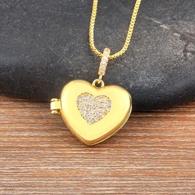 Nidin Fashion Gold Plated Heart Shape Virgin Mary Openable Necklaces for Women Mom CZ Crystal Chain Choker Party Jewelry Gift
Nidin Fashion Gold Plated Heart Shape Virgin Mary Openable Necklaces for Women Mom CZ Crystal Chain Choker Party Jewelry Gift