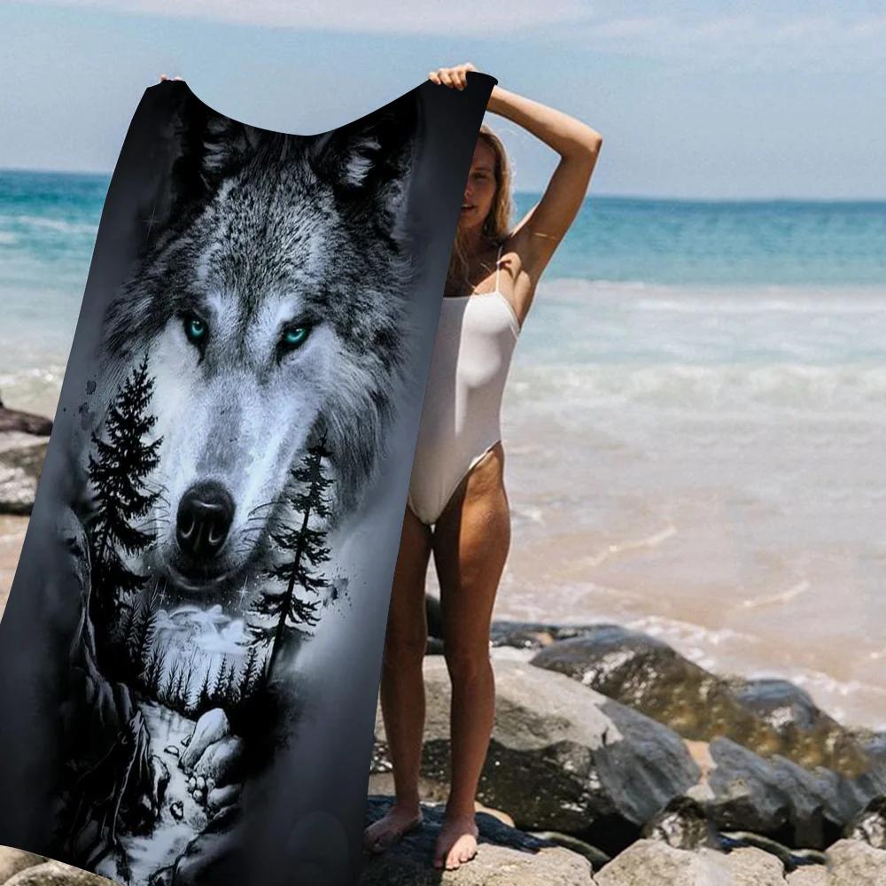 Animal wolf wallart Microfiber Blanket Quick Drying Beach Towels Oversized Printing Super Absorbent Pool Towel Blanket W30*H60(CM)
Animal wolf wallart Microfiber Blanket Quick Drying Beach Towels Oversized Printing Super Absorbent Pool Towel Blanket W30*H60(CM)