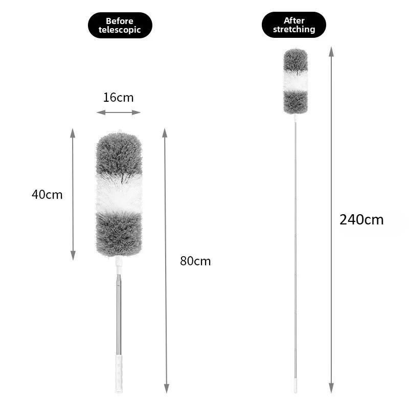 Adjustable Bendable Microfiber Duster Washable Reusable Cleaning Tool for High Ceilings Furniture and Cars Dusters for Cleaning
Adjustable Bendable Microfiber Duster Washable Reusable Cleaning Tool for High Ceilings Furniture and Cars Dusters for Cleaning