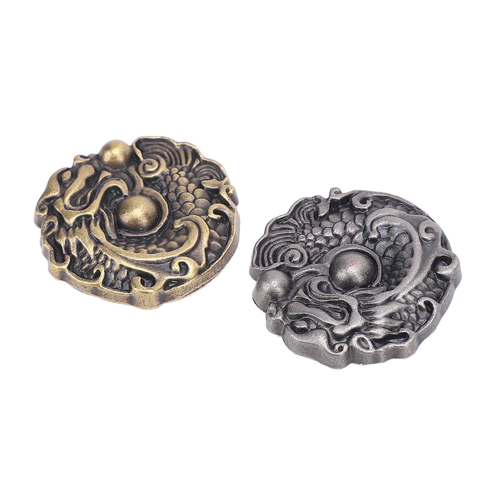 2 комплекта металлических пуговиц с рисунком дракона 24 мм из цинкового сплава, винтажные пуговицы для одежды, украшения
2 комплекта металлических пуговиц с рисунком дракона 24 мм из цинкового сплава, винтажные пуговицы для одежды, украшения
