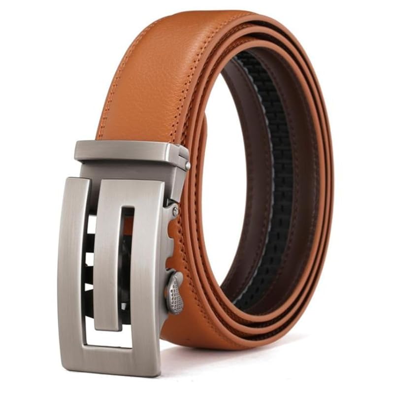 No-brand product belt Men s holeless auto-lock type business casual golf one-touch leather genuine leather stepless adjustment belt Length approx.
No-brand product belt Men s holeless auto-lock type business casual golf one-touch leather genuine leather stepless adjustment belt Length approx.